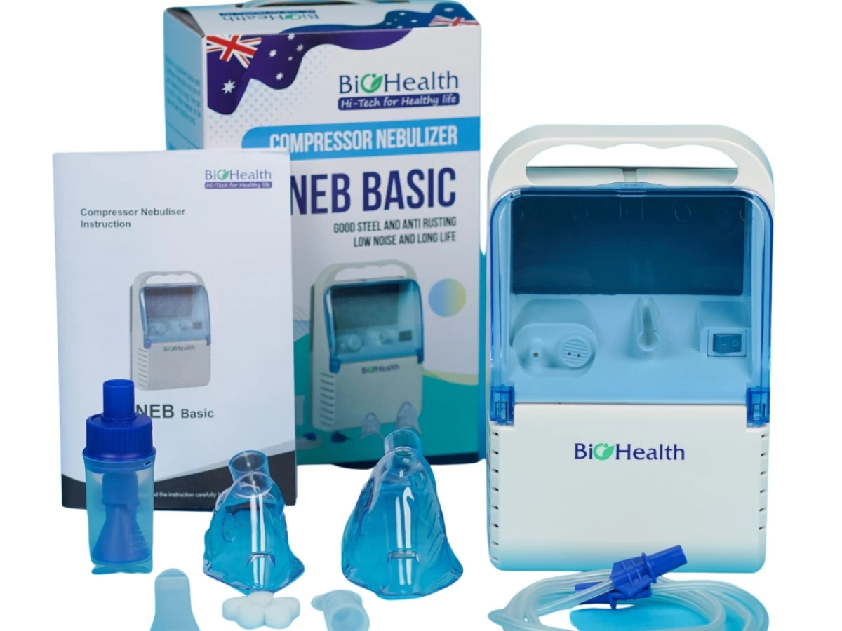 M&aacute;y x&ocirc;ng kh&iacute; dung BIOHEALTH NEB BASIC