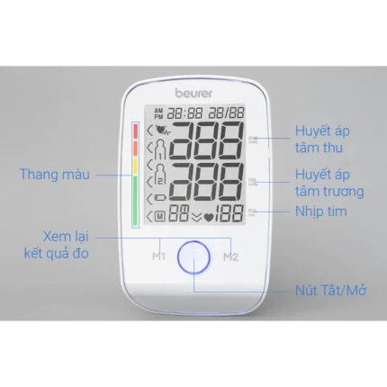 Máy đo huyết áp bắp tay Beurer BM45