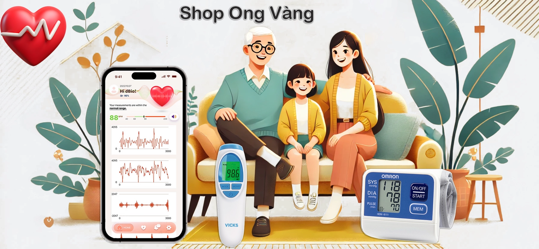 Shop thiết bị y tế chăm sóc sức khỏe 247